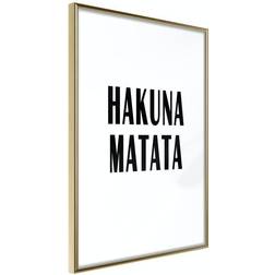 Arkiio Affisch Hakuna Matata [Poster] 40x60 Poster